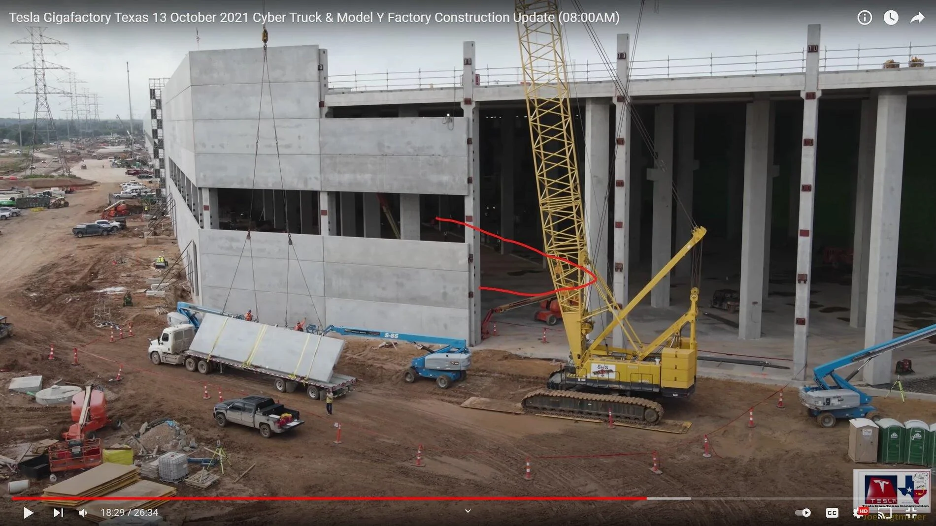 Tesla Cybertruck Is the CT GigaPress on site? Screenshot (46)_LI