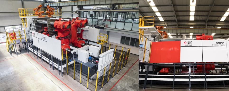 Tesla Cybertruck LK Machinery 9000 Ton press - Which Acquired IDRA in 2008 Big Press