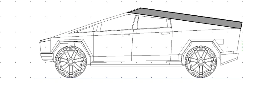 Tesla Cybertruck Another bed-mounted RV concept 1636211717434
