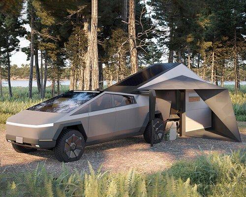 Tesla Cybertruck New FORM factor for Cybertruck Truck Camper 1636471356201