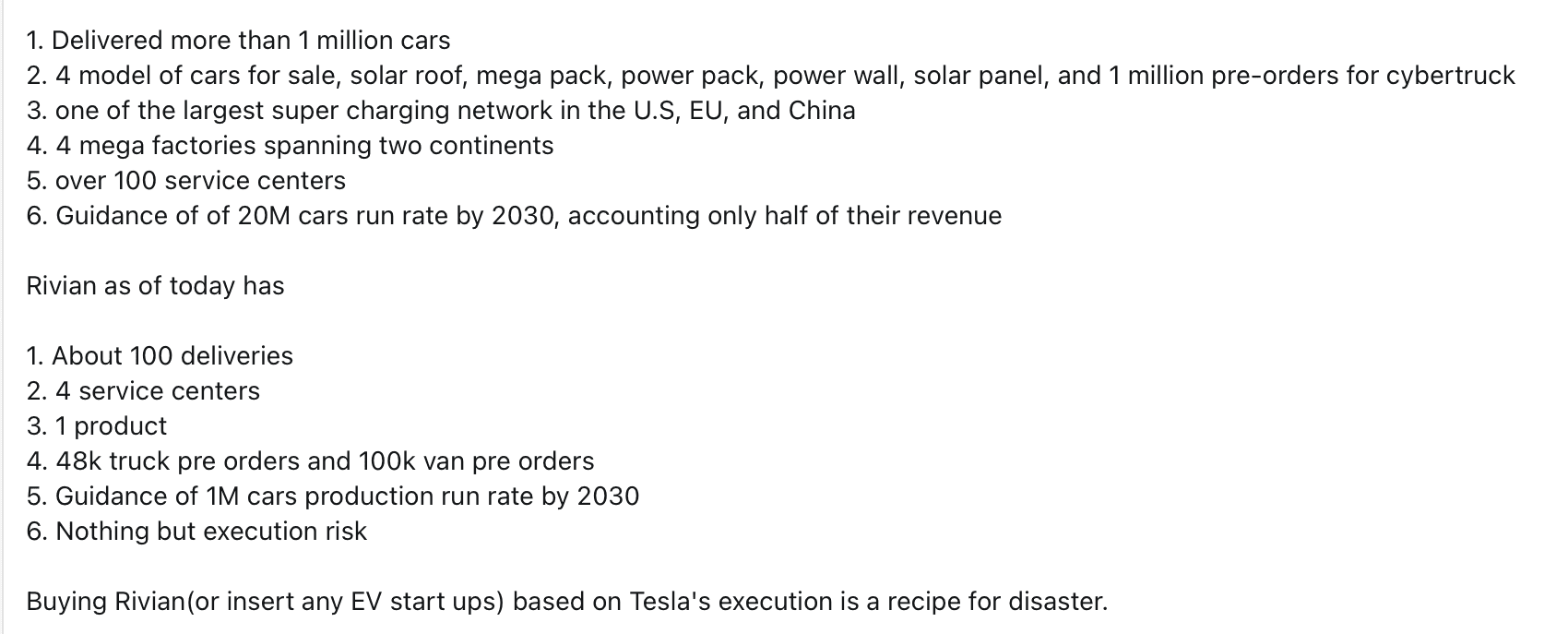 Tesla Cybertruck Rivian’s Languorous Manufacturing Pace 1636599343016