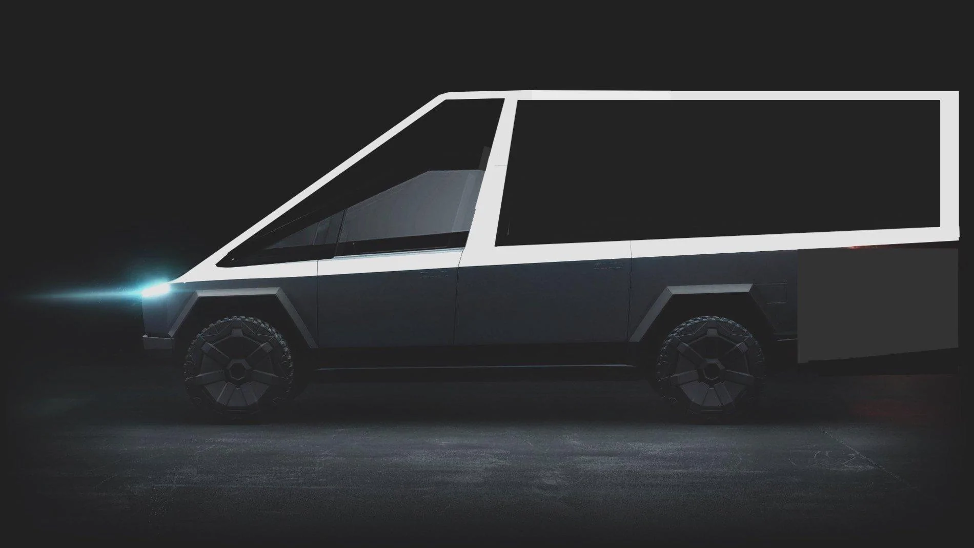 Tesla Cybertruck Cybervan render CT Window Van Nov 21  copy 2