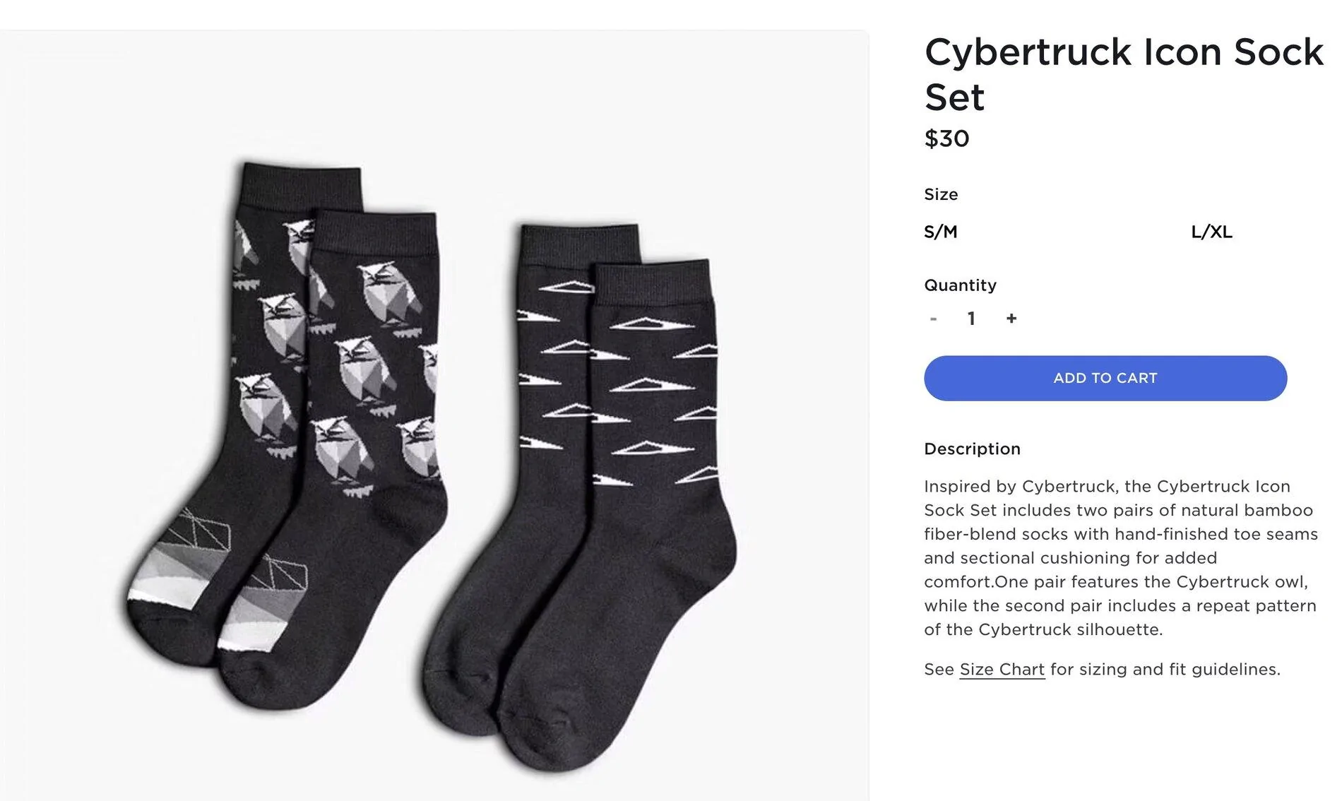 Tesla Cybertruck Cybertruck Socks hit the official Tesla online shop ? Cybertruck socks 1