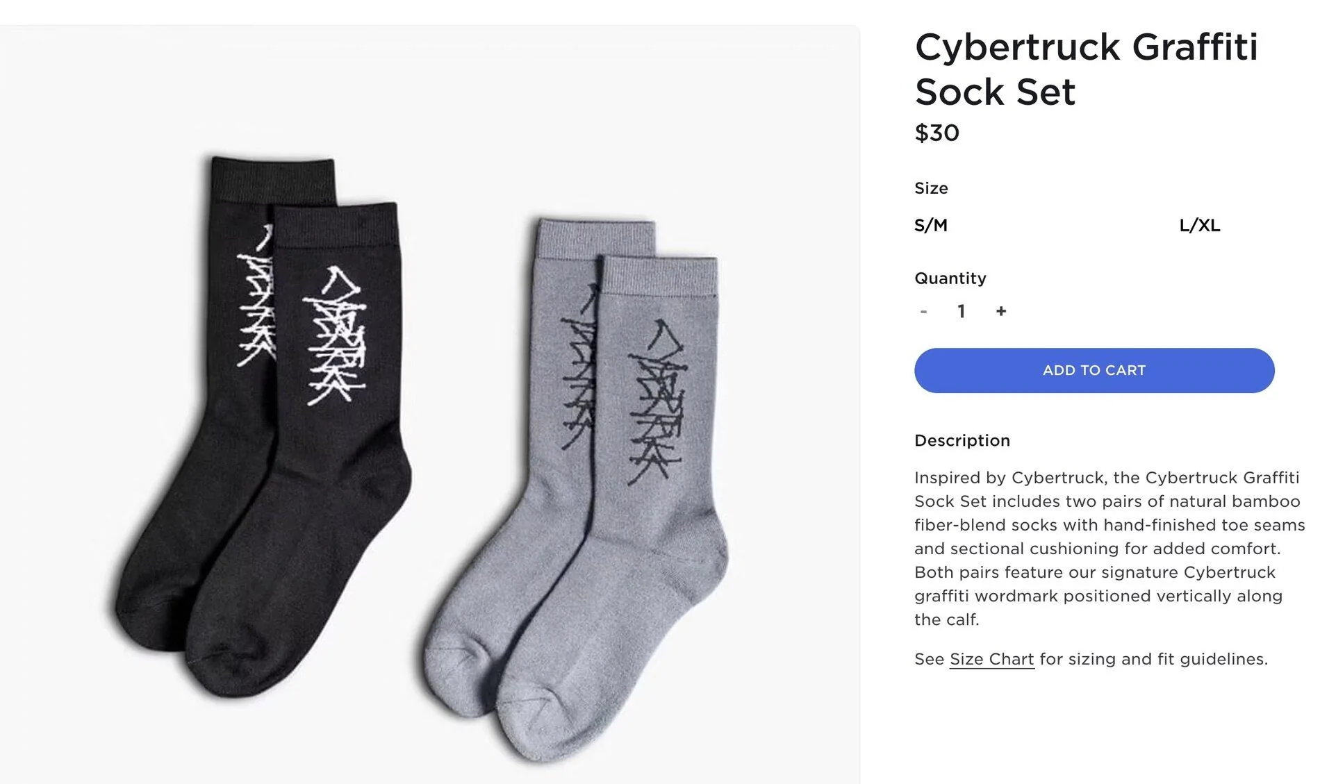 Tesla Cybertruck Cybertruck Socks hit the official Tesla online shop ? Cybertruck socks 2