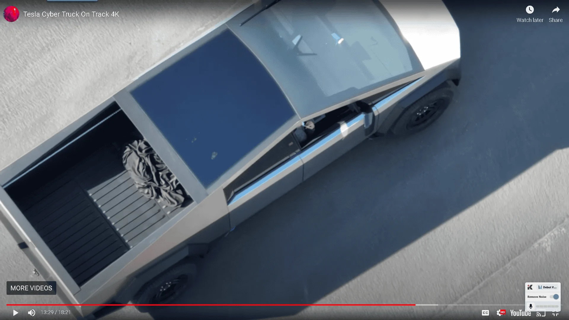 Tesla Cybertruck ? [Update: NOT Production Wiper] New Cybertruck design spied! Shortened front, no door handles, side mirrors, curved windshield glass! [Dec. 10] 1639162308146