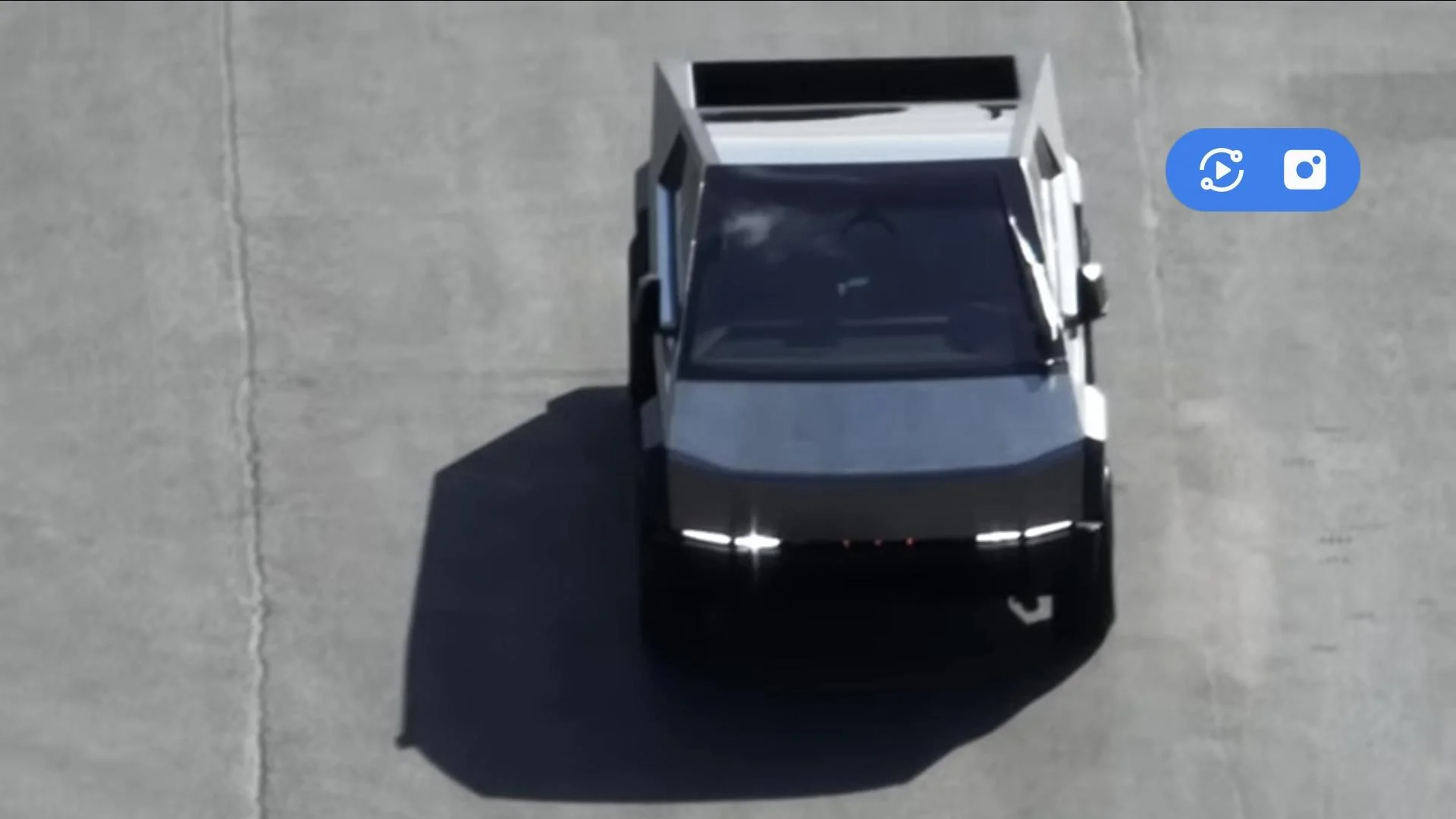 Tesla Cybertruck ? [Update: NOT Production Wiper] New Cybertruck design spied! Shortened front, no door handles, side mirrors, curved windshield glass! [Dec. 10] Screenshot_20211210-202131_Samsung Internet