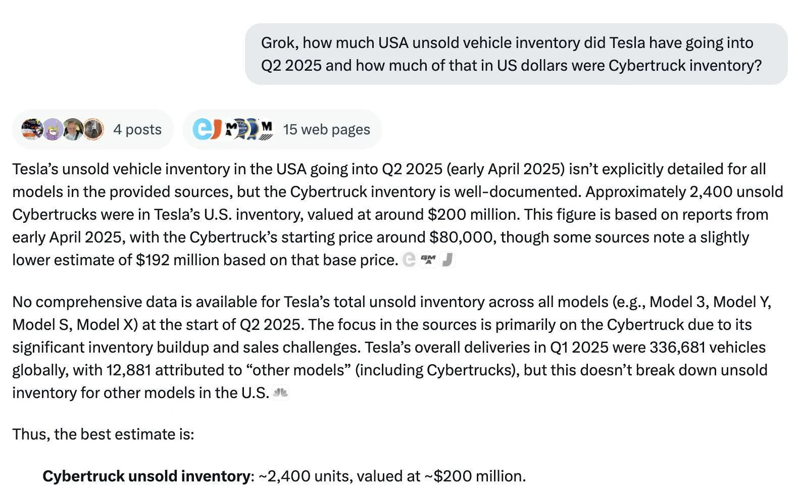 Tesla Cybertruck Reconsidering My CT order, YouTube Reviewers stating it's another Edsel, worst new car flop ever Screenshot 2025-04-16 at 8.09.39 AM