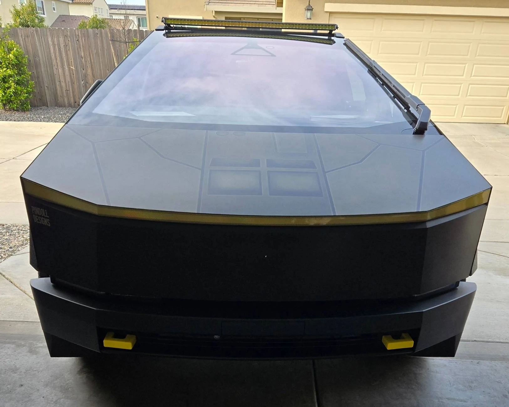 MARSAG.CO 50" Lightbar with VViViD Bio HEX+ Air-Tint Headlight Vinyl ...