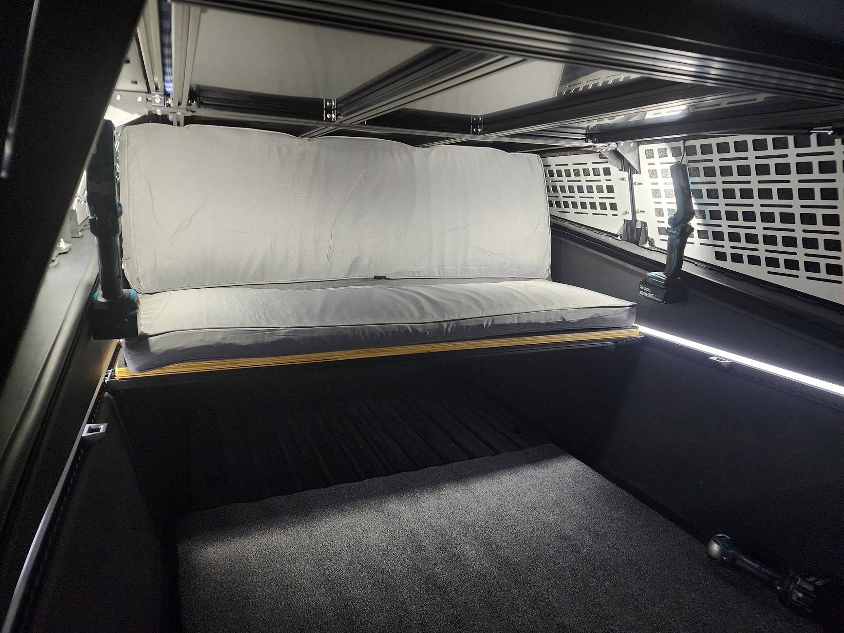 Tesla Cybertruck CYBERTRUCKco Camper build (mini-review) 20250316_212849