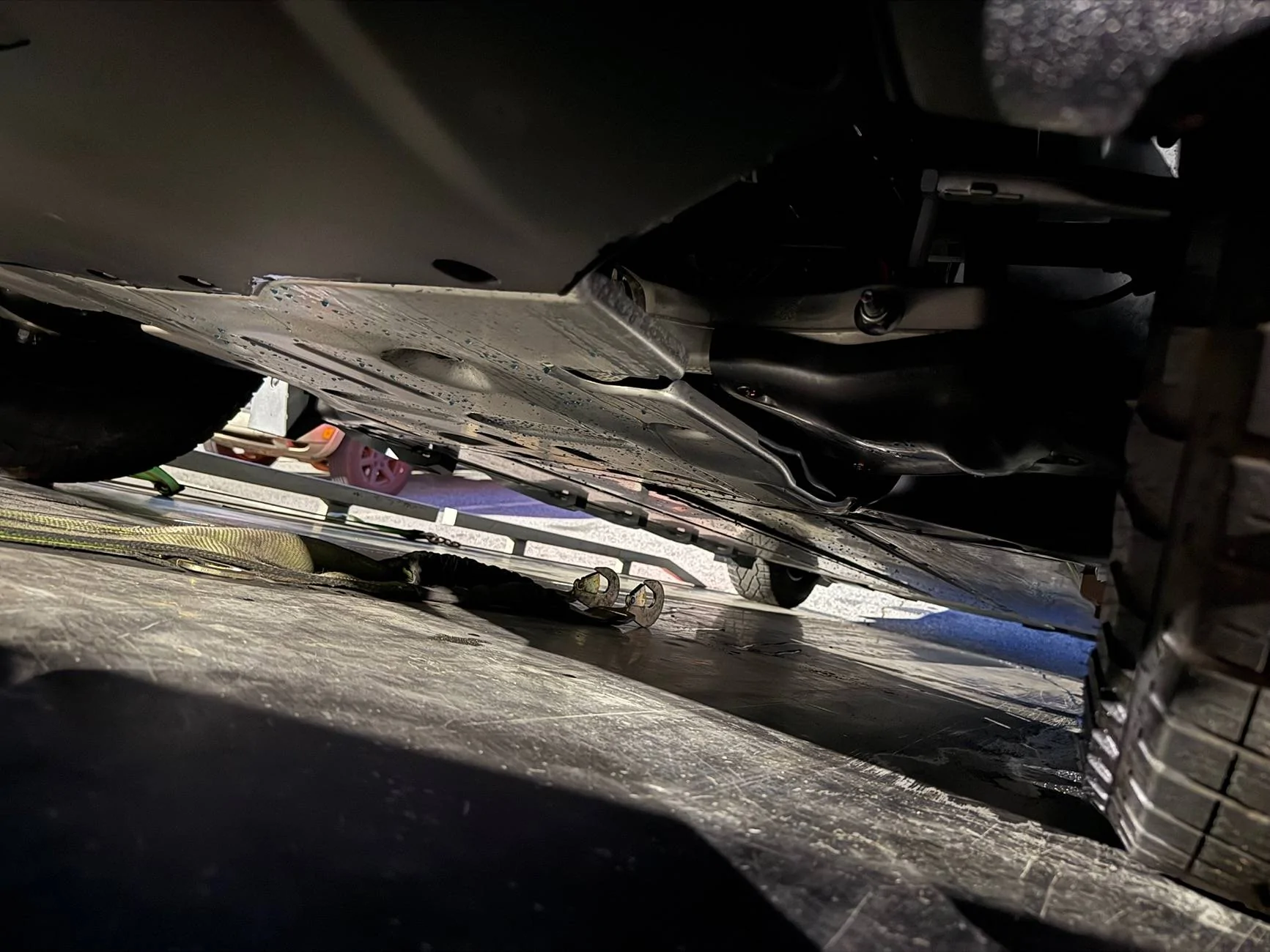 Tesla Cybertruck Coolant leak IMG_2659