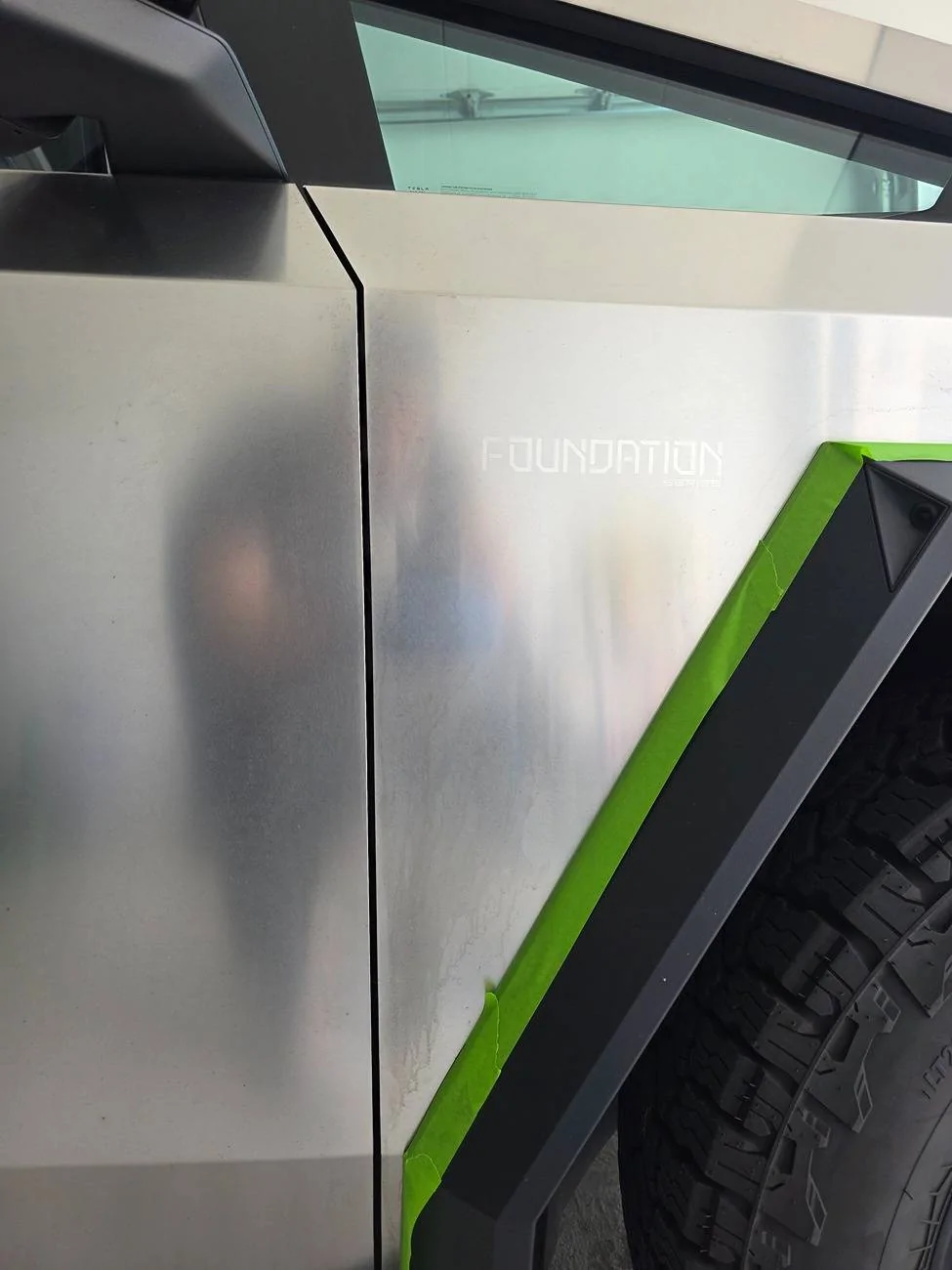 Tesla Cybertruck Exterior Stainless Steel Panel Refinishing + DIY Metal Ceramic Coating 20250418_133340