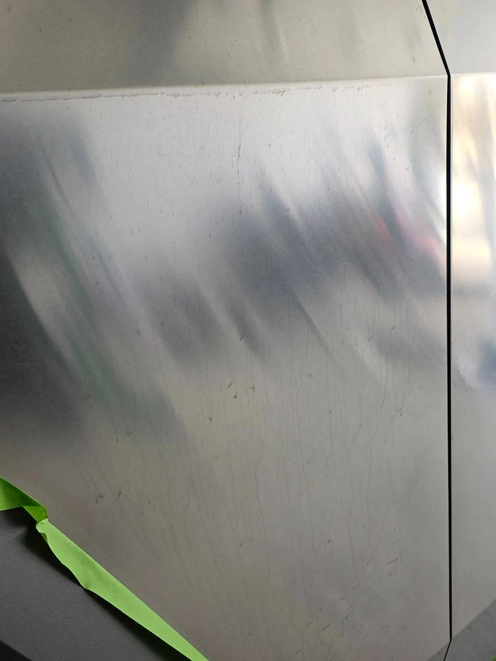 Tesla Cybertruck Exterior Stainless Steel Panel Refinishing + DIY Metal Ceramic Coating 20250418_140517