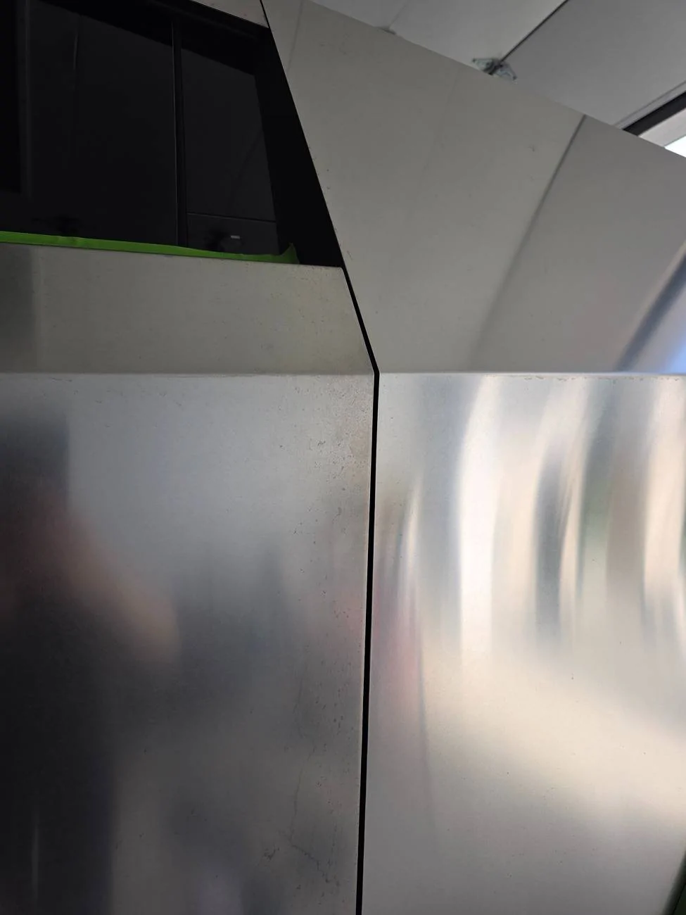 Tesla Cybertruck Exterior Stainless Steel Panel Refinishing + DIY Metal Ceramic Coating 20250418_143421