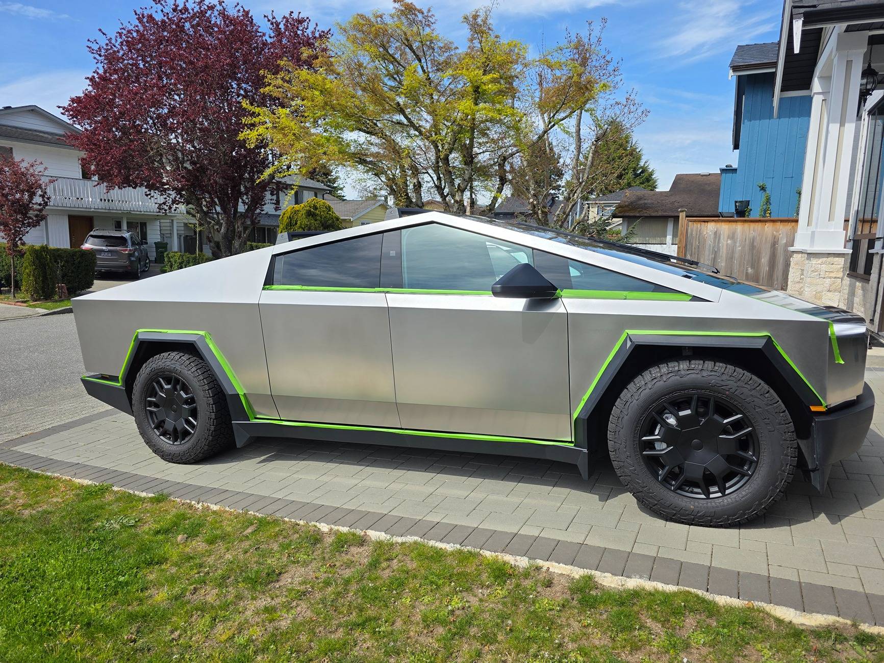 Tesla Cybertruck Exterior Stainless Steel Panel Refinishing + DIY Metal Ceramic Coating 20250418_142527