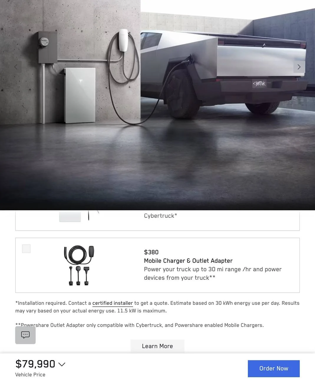Tesla Cybertruck Production Long Range RWD Cybertruck first sighting at Giga Texas today IMG_0537