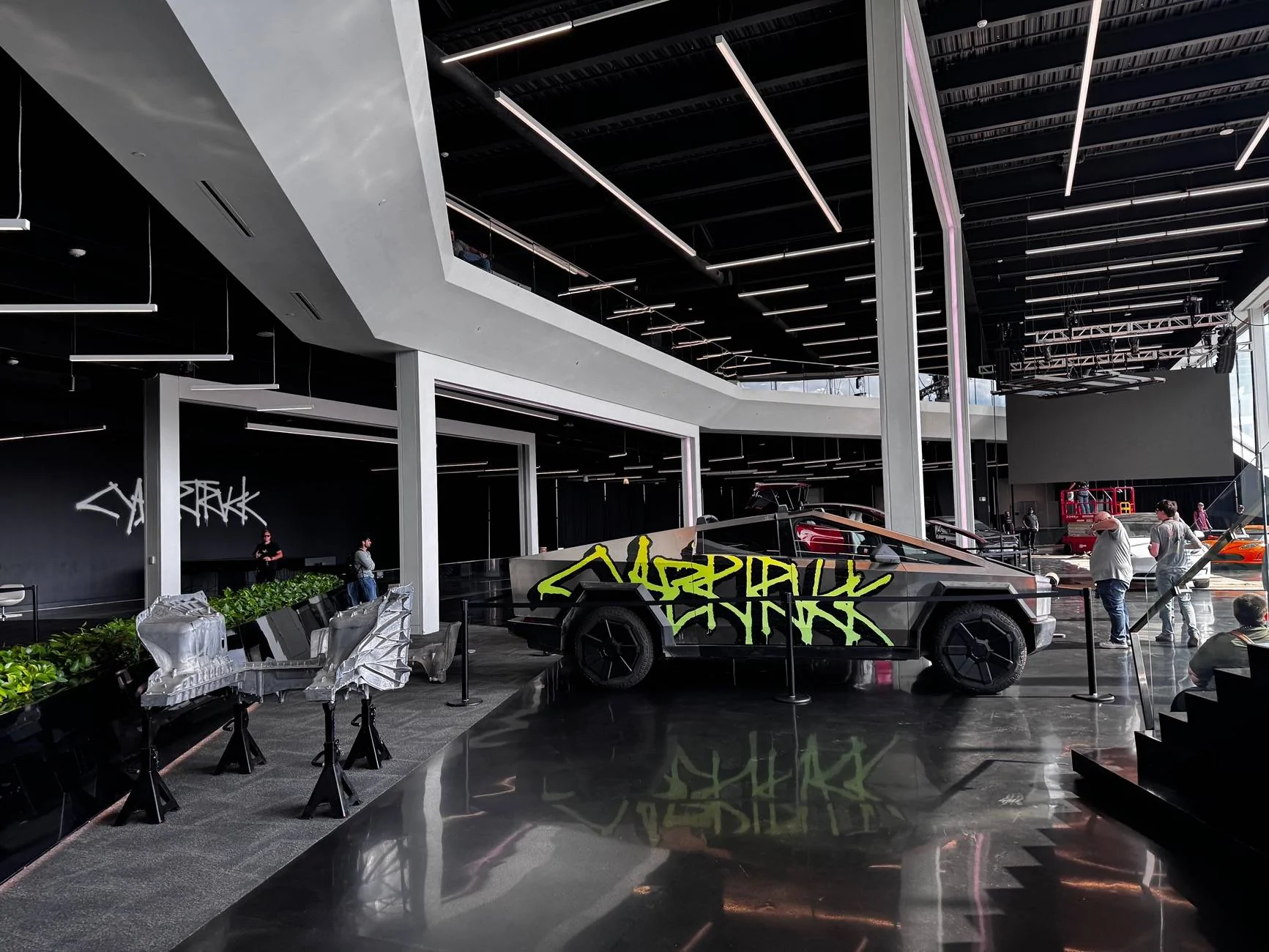 Tesla Cybertruck Cybertruck Factory Delivery Experience now being offered at Gigafactory Texas IMG_7123
