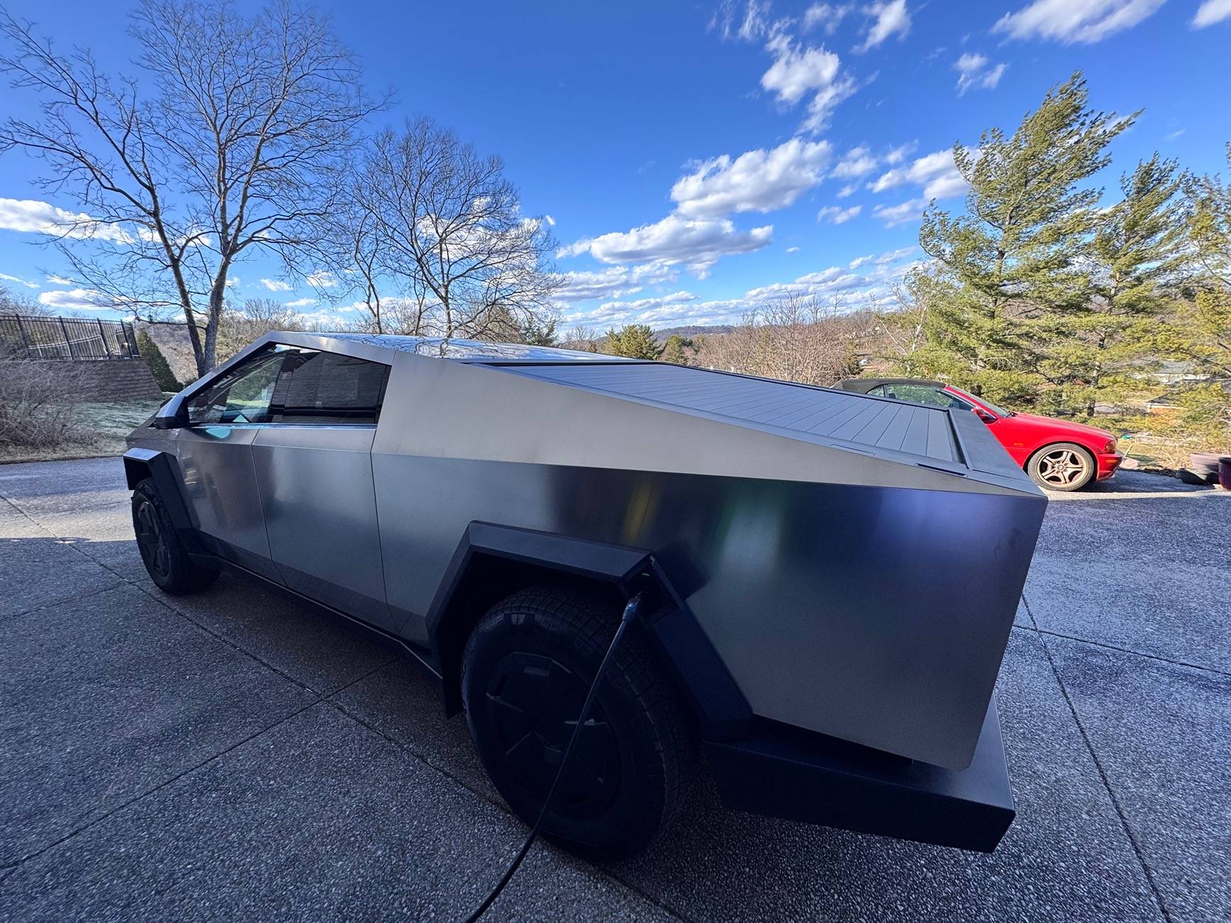 Tesla Cybertruck FSD Stopped, cruise stopped, parking brake degraded… IMG_4792