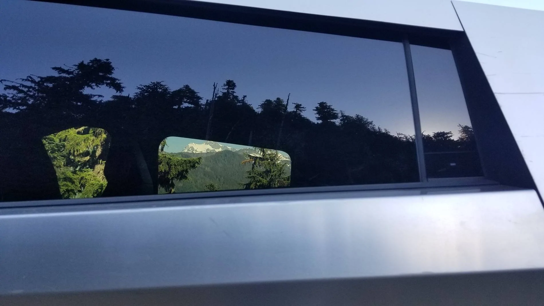 Tesla Cybertruck My Cybertruck Rockies Photos. Post Your Mountain Pics 20240709_171554