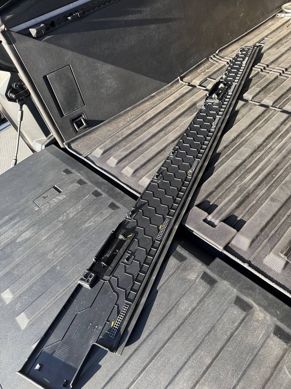Tesla Cybertruck Tonneau cover gap issue fixed by Service Center under warranty IMG_9205