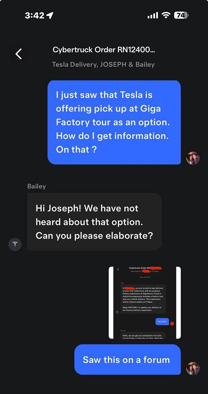 Tesla Cybertruck Cybertruck Factory Delivery Experience now being offered at Gigafactory Texas IMG_0715