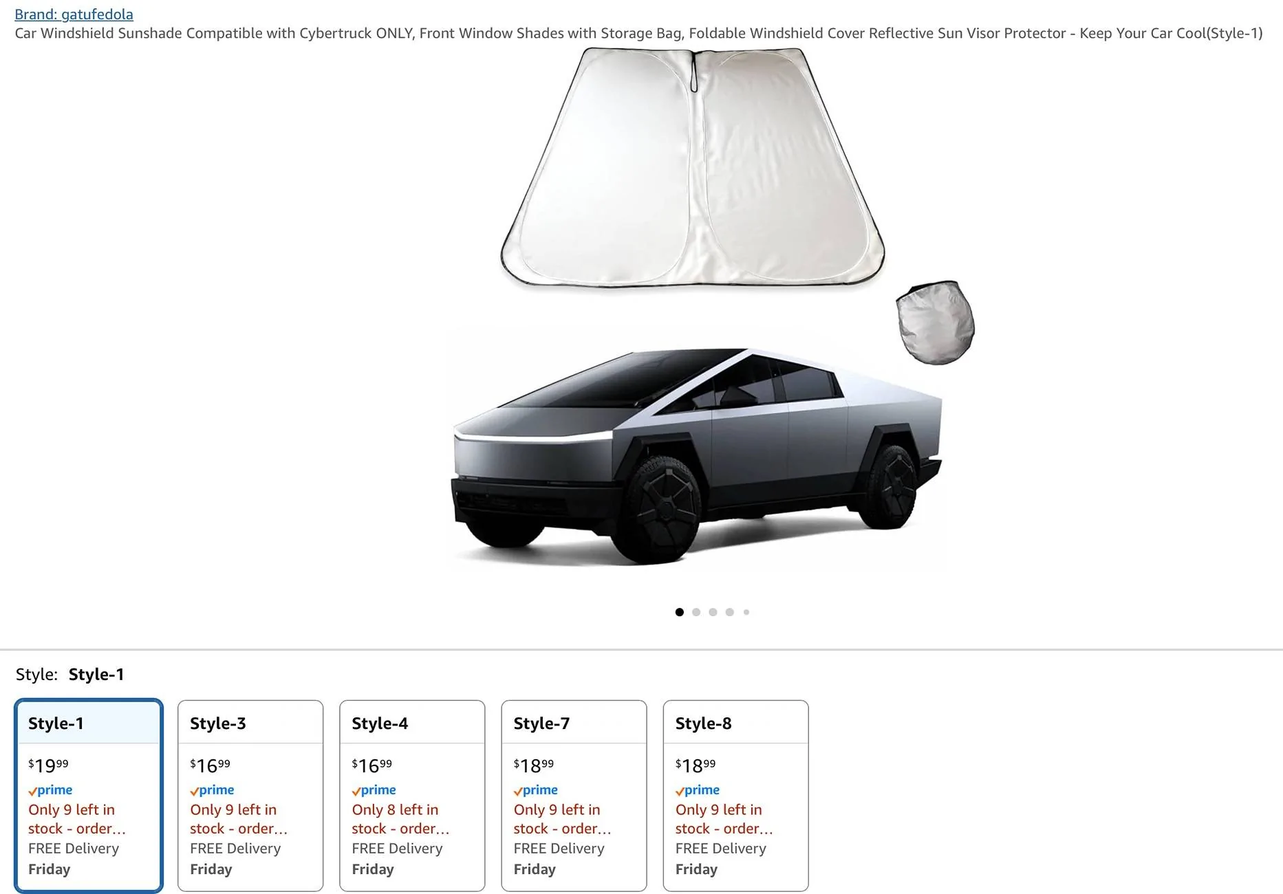 Tesla Cybertruck Any recommendation for CT Windshield sun screen / sunshade? IMG_2259