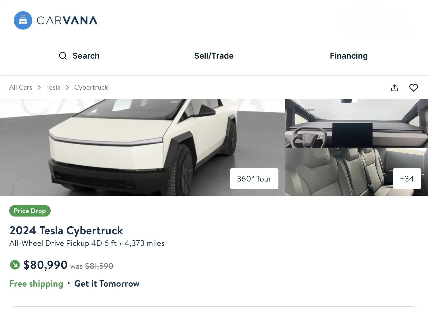 Tesla Cybertruck Funny Craigslist Ad from Person Wanting to Trade Their 2001  VW Rialta for a Cybertruck IMG_0543