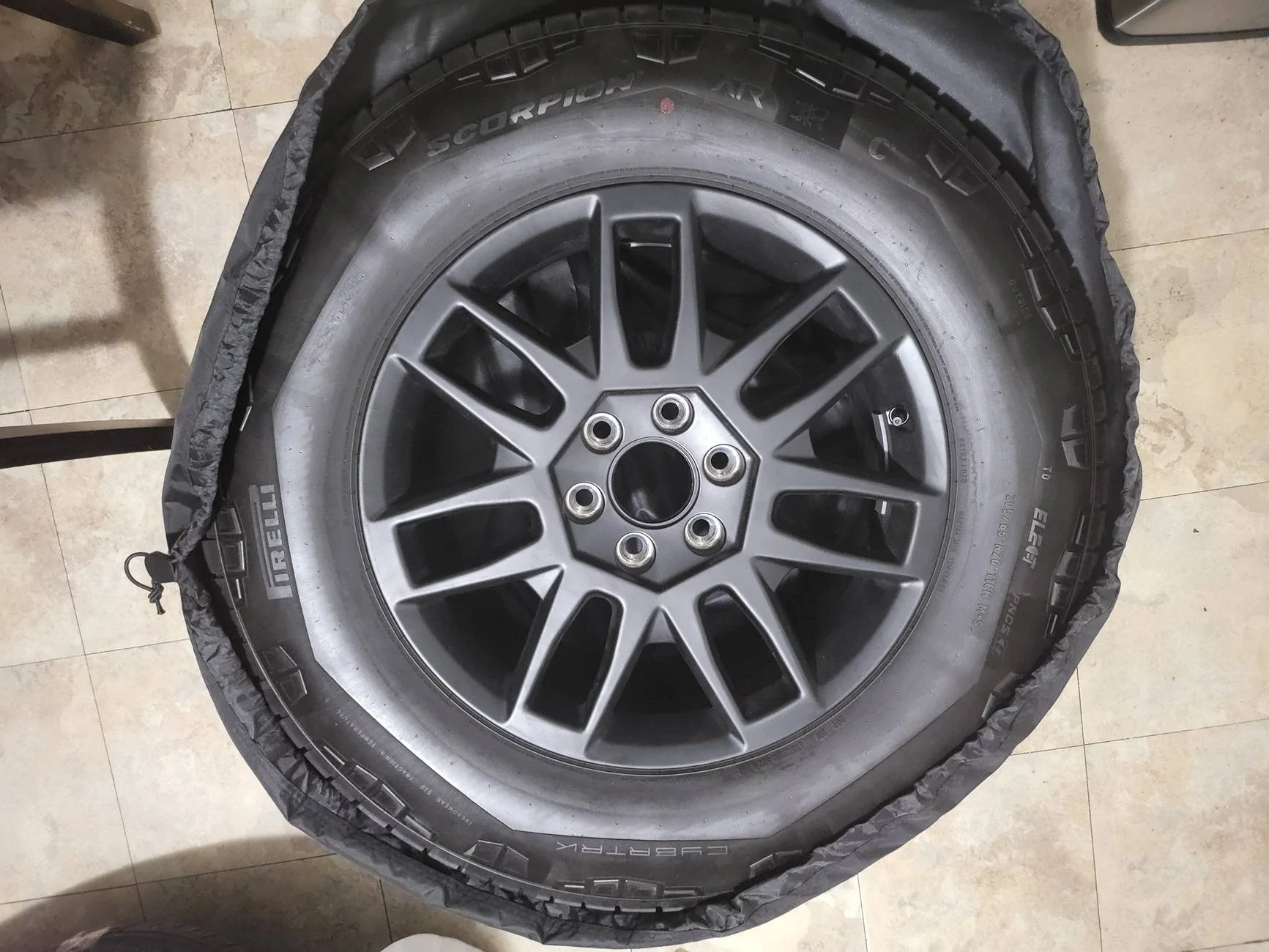Tesla Cybertruck Spare tire questions 20250423_215024