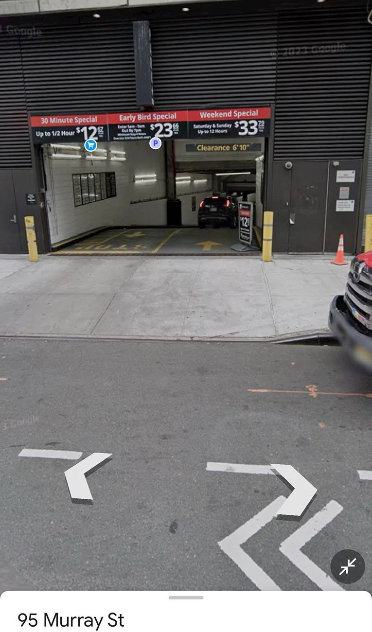 Tesla Cybertruck Tribeca (NY) Parking Garage - Not Allowed to Park!! IMG_5510