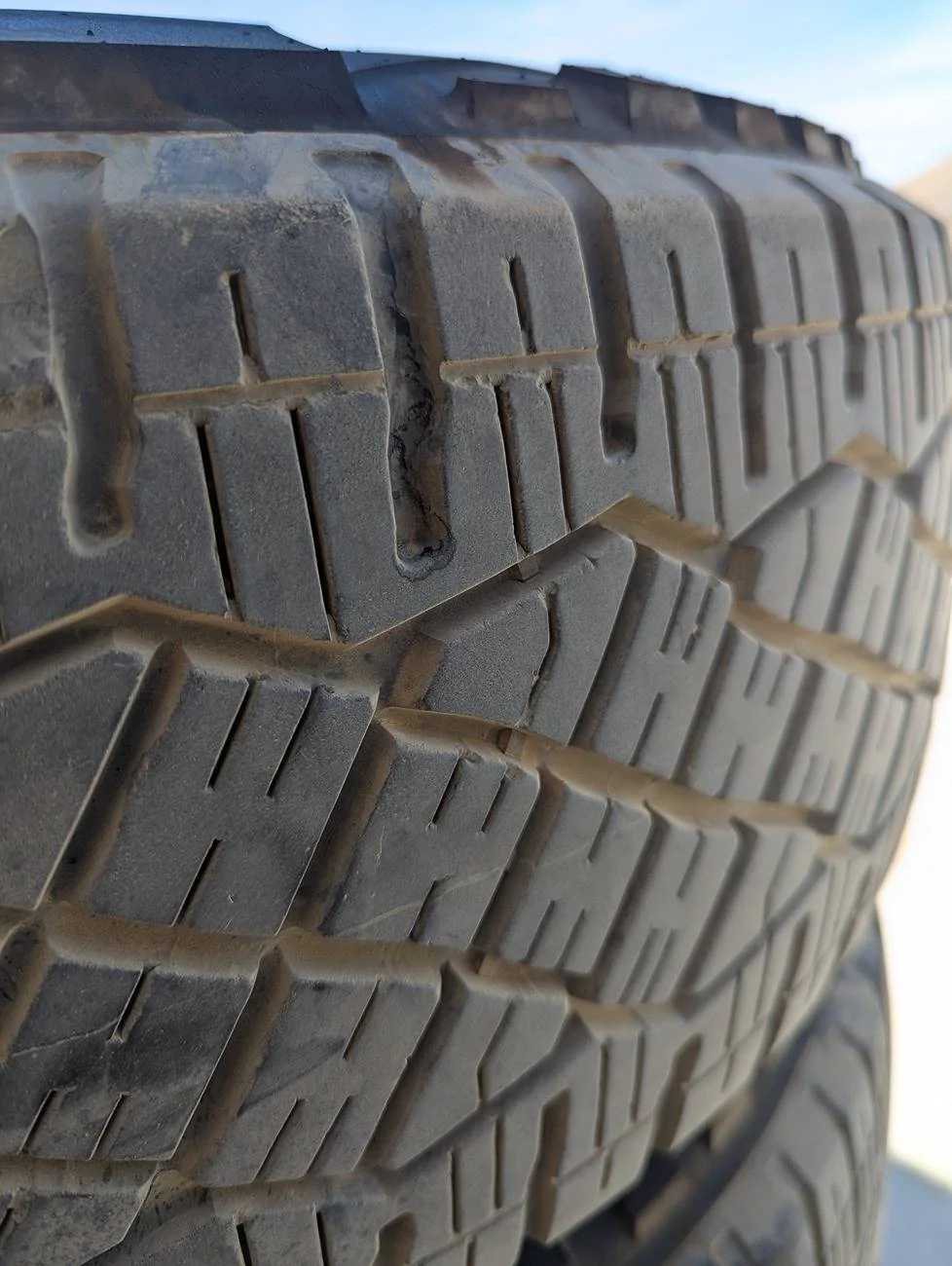 Tesla Cybertruck OEM Wheels + tires: foundation series "cyber wheels" PXL_20250424_185501403
