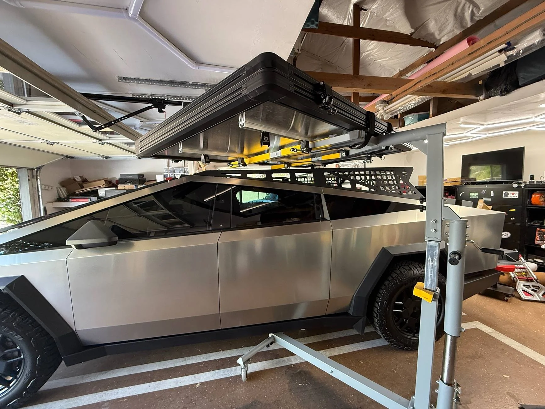 Tesla Cybertruck My New RTT Lift - Assembled, Used, and Then Hauled Off to Storage IMG_4801