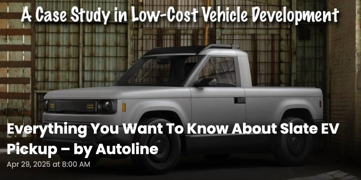 Tesla Cybertruck SLATE Truck Debuts as Modular Pickup & SUV slateautolin