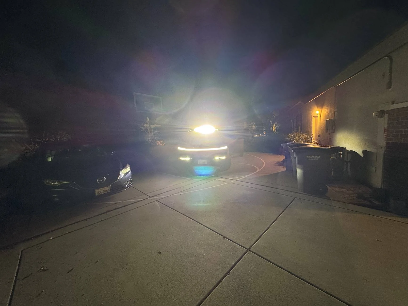 Tesla Cybertruck Tesla light bar not really worth it 🤷🏼‍♂️ IMG_1354