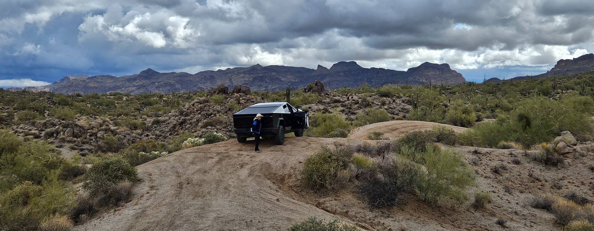Tesla Cybertruck My Cybertruck Rockies Photos. Post Your Mountain Pics 20250312_101243