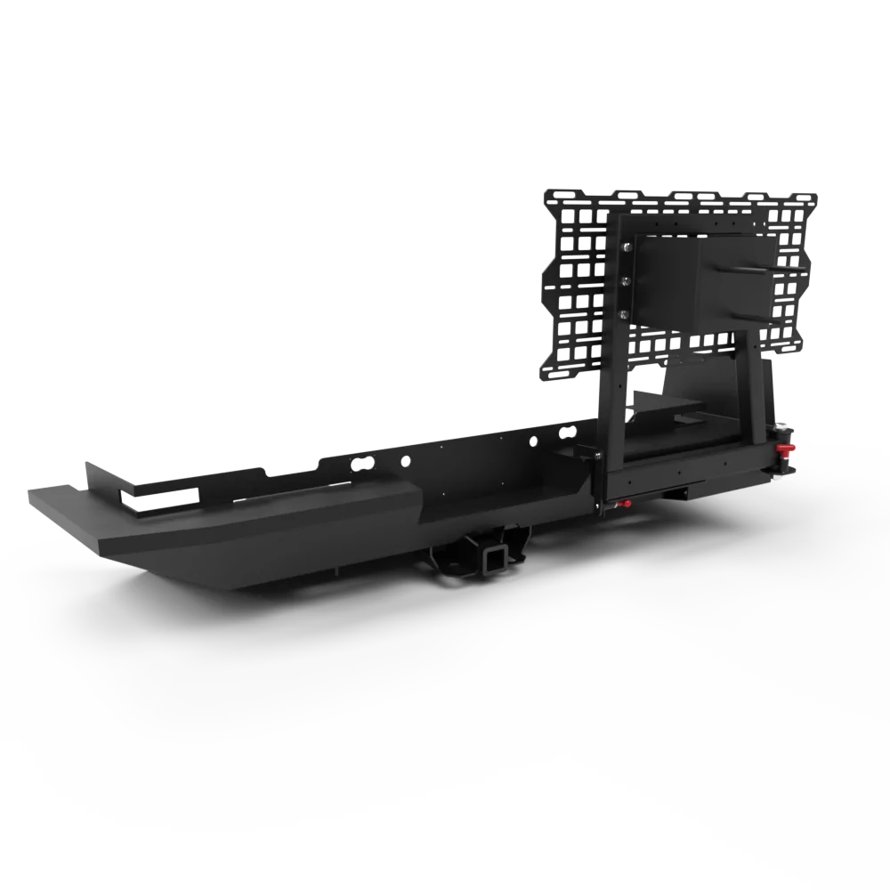 Tesla Cybertruck Any suggestion of tailgate spare tire mount solution?? Rear-bumper-02
