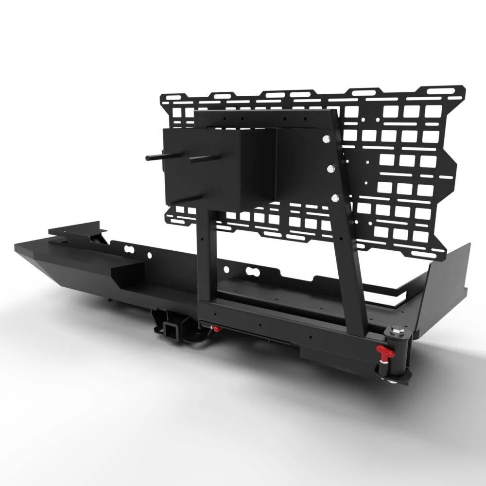 Tesla Cybertruck Any suggestion of tailgate spare tire mount solution?? Rear-bumper-03