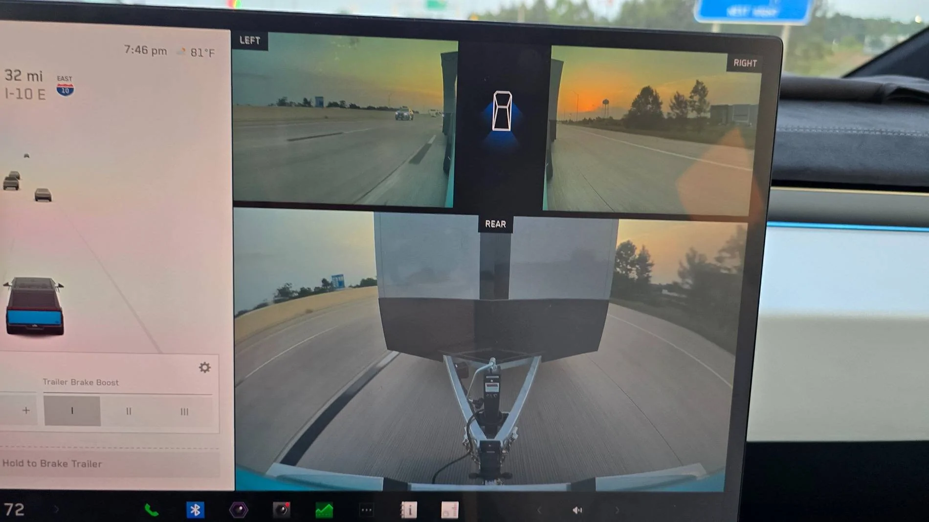 Tesla Cybertruck Towing - Worst Case Scenario 20250430_194624