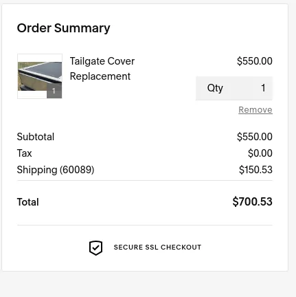 Tesla Cybertruck Aftermarket Sail Applique and Tailgate Cap in stainless steel for Cybertruck by JAM Specialty Products shipping