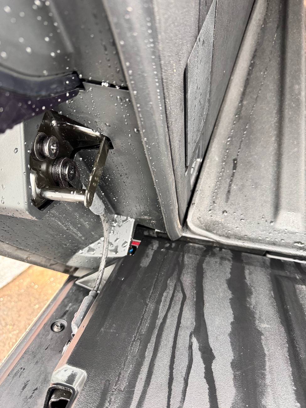 Tesla Cybertruck Rain 🌧️ or dust ☁️- pick your poison vault. IMG_5306