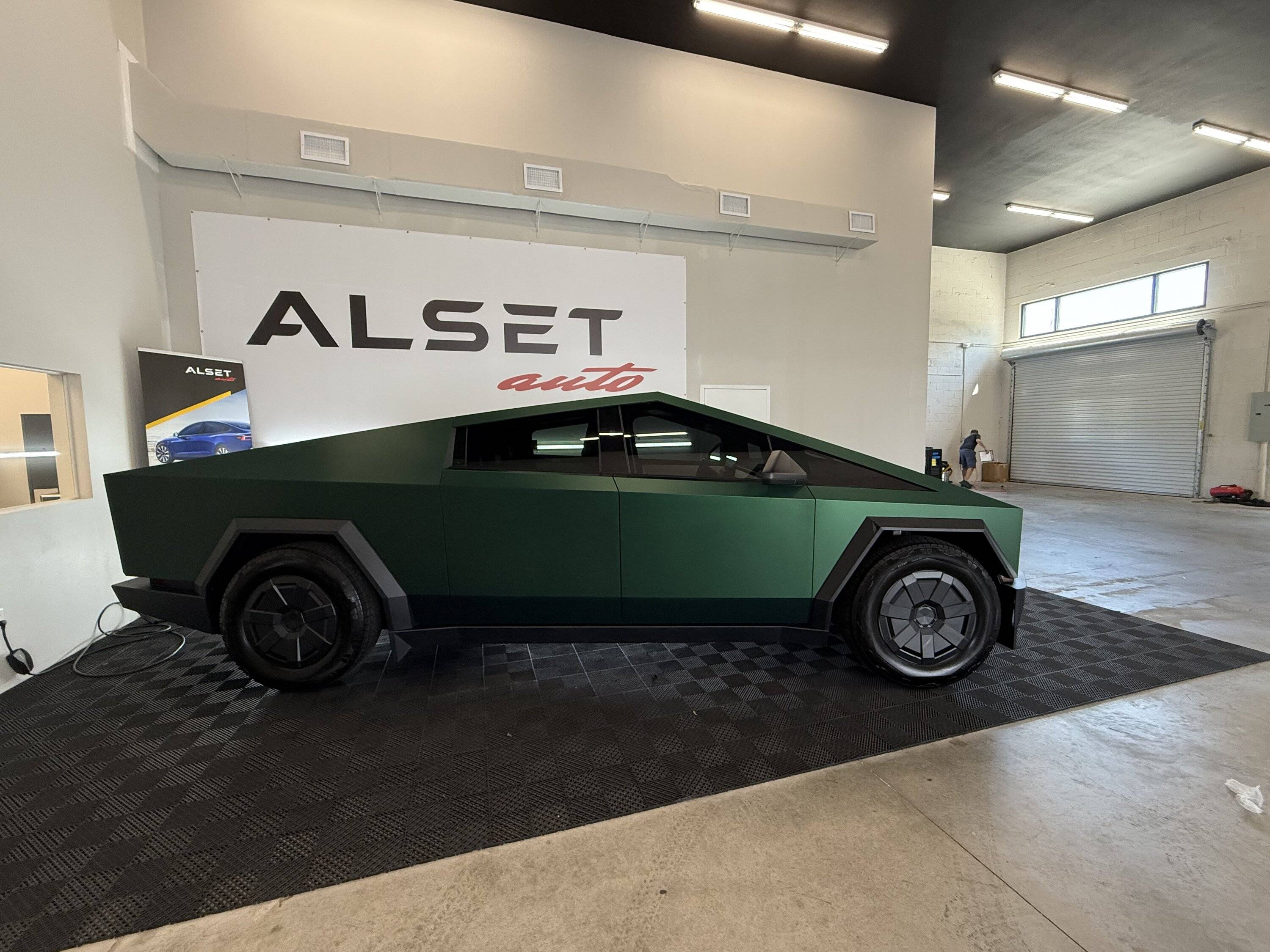Tesla Cybertruck Alset in Tampa PPF wrap IMG_4359