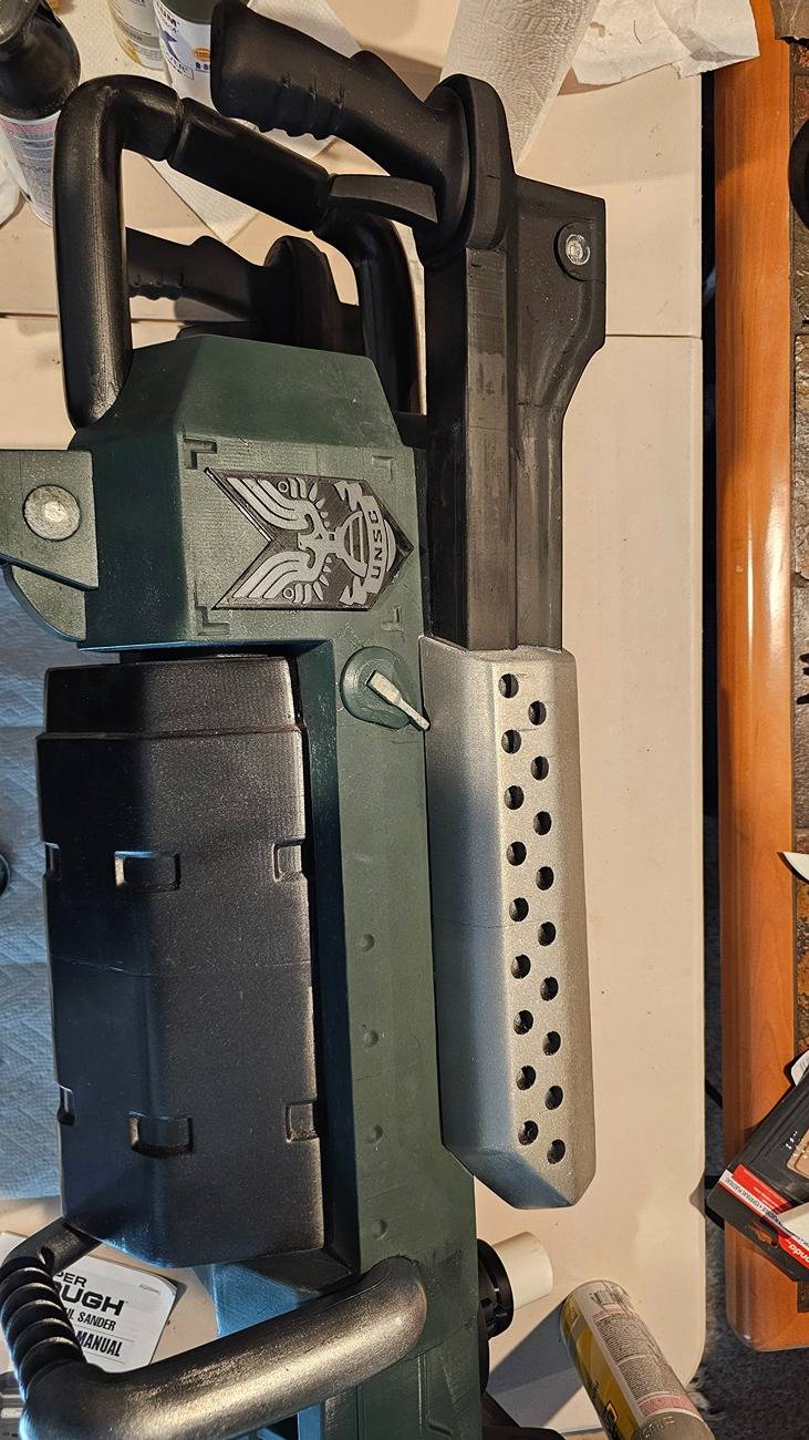 Tesla Cybertruck Cybertruck Defense System (Halo Motif) - Build Progress 20250415_143246