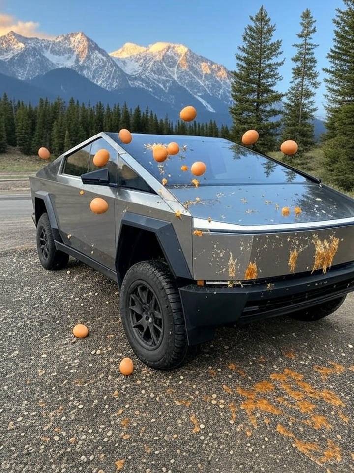 Tesla Cybertruck Egg my CT for $, what could go wrong? image (10)