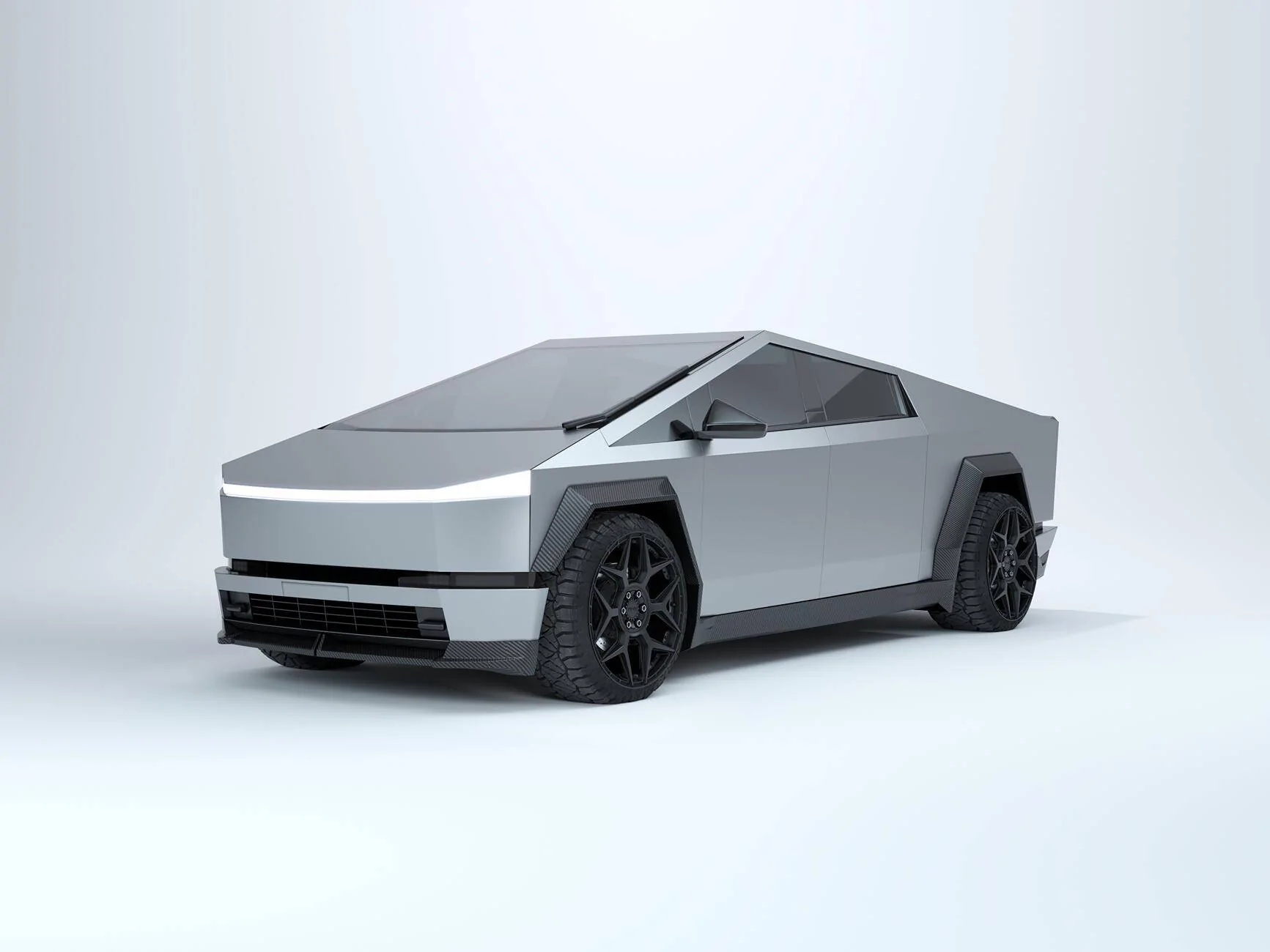 Tesla Cybertruck New: Carbon fiber body kit for Cybertruck by Renegade Design 15