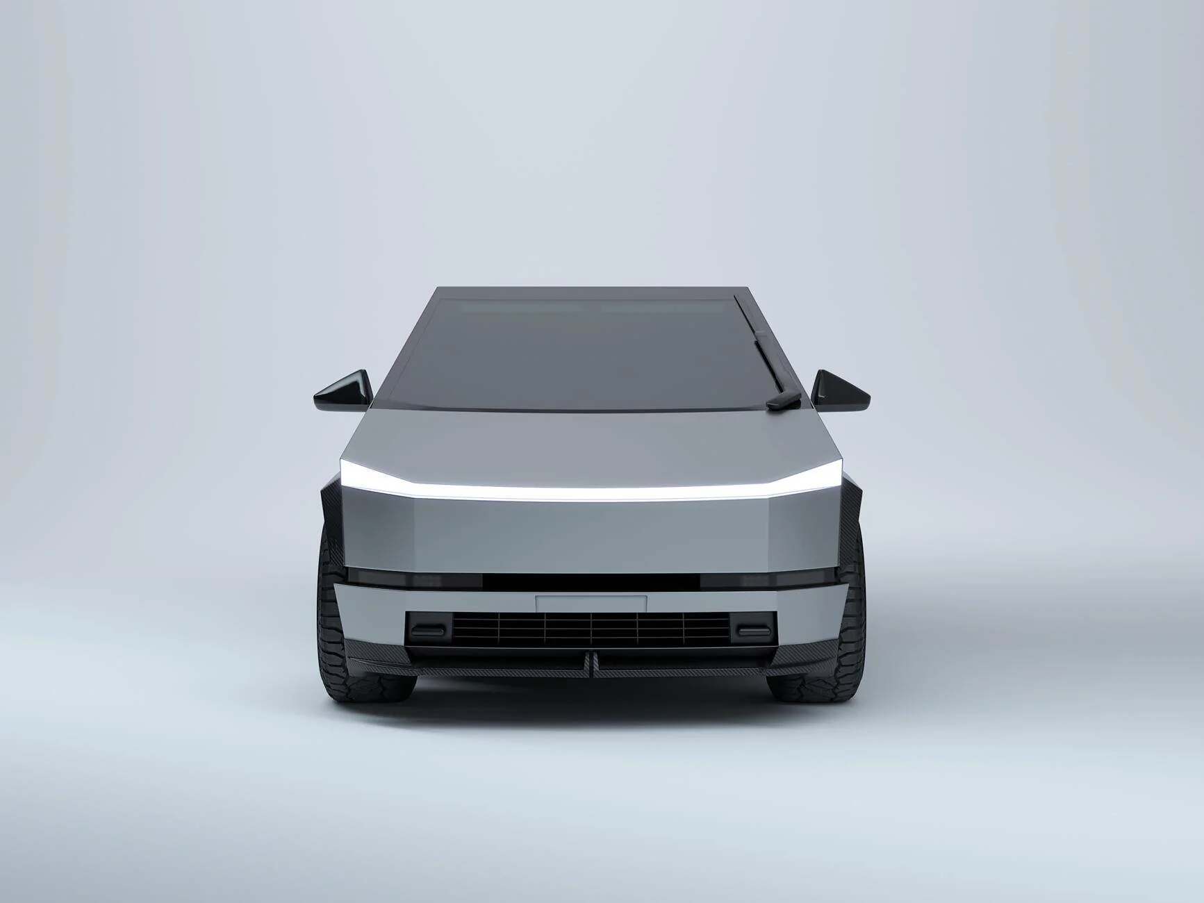 Tesla Cybertruck New: Carbon fiber body kit for Cybertruck by Renegade Design 7