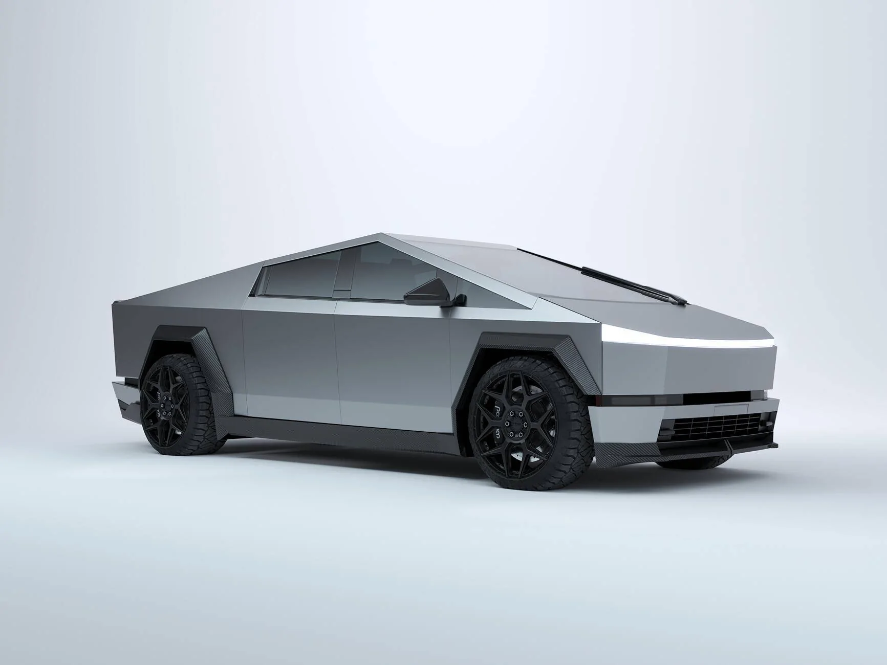 Tesla Cybertruck New: Carbon fiber body kit for Cybertruck by Renegade Design 1