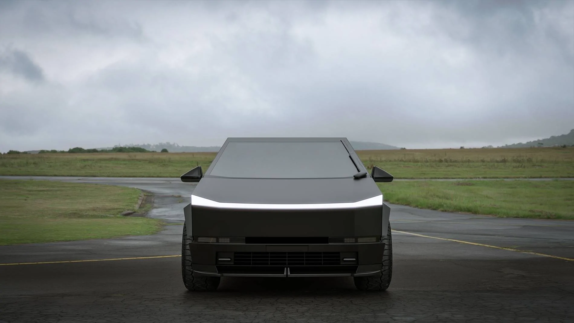 Tesla Cybertruck New: Carbon fiber body kit for Cybertruck by Renegade Design 20
