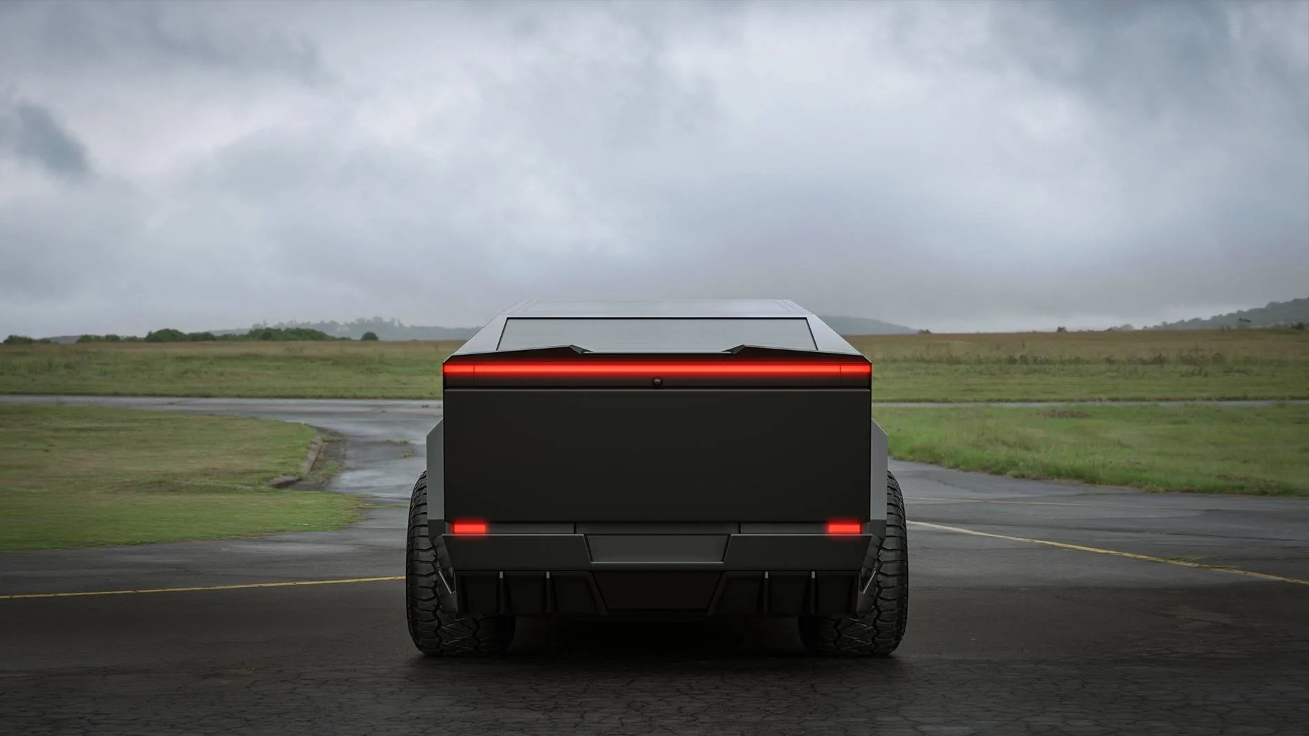 Tesla Cybertruck New: Carbon fiber body kit for Cybertruck by Renegade Design 21-1