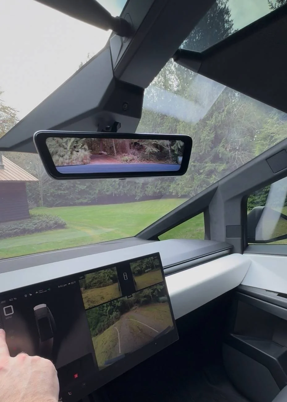Tesla Cybertruck Best digital rearview mirror recommendations? IMG_3653
