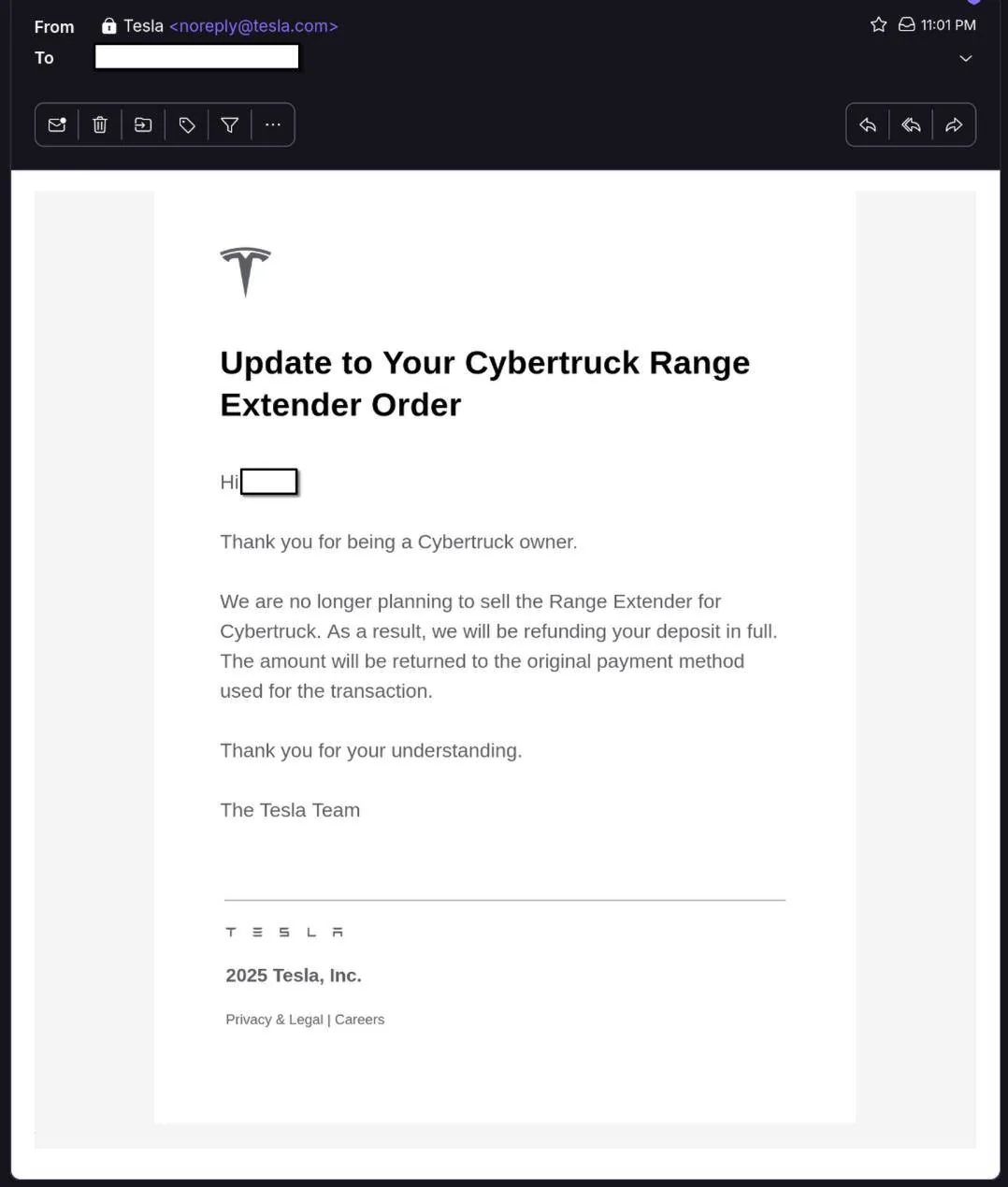 Tesla Cybertruck Range Extender Officially Cancelled! 1746659187185-7