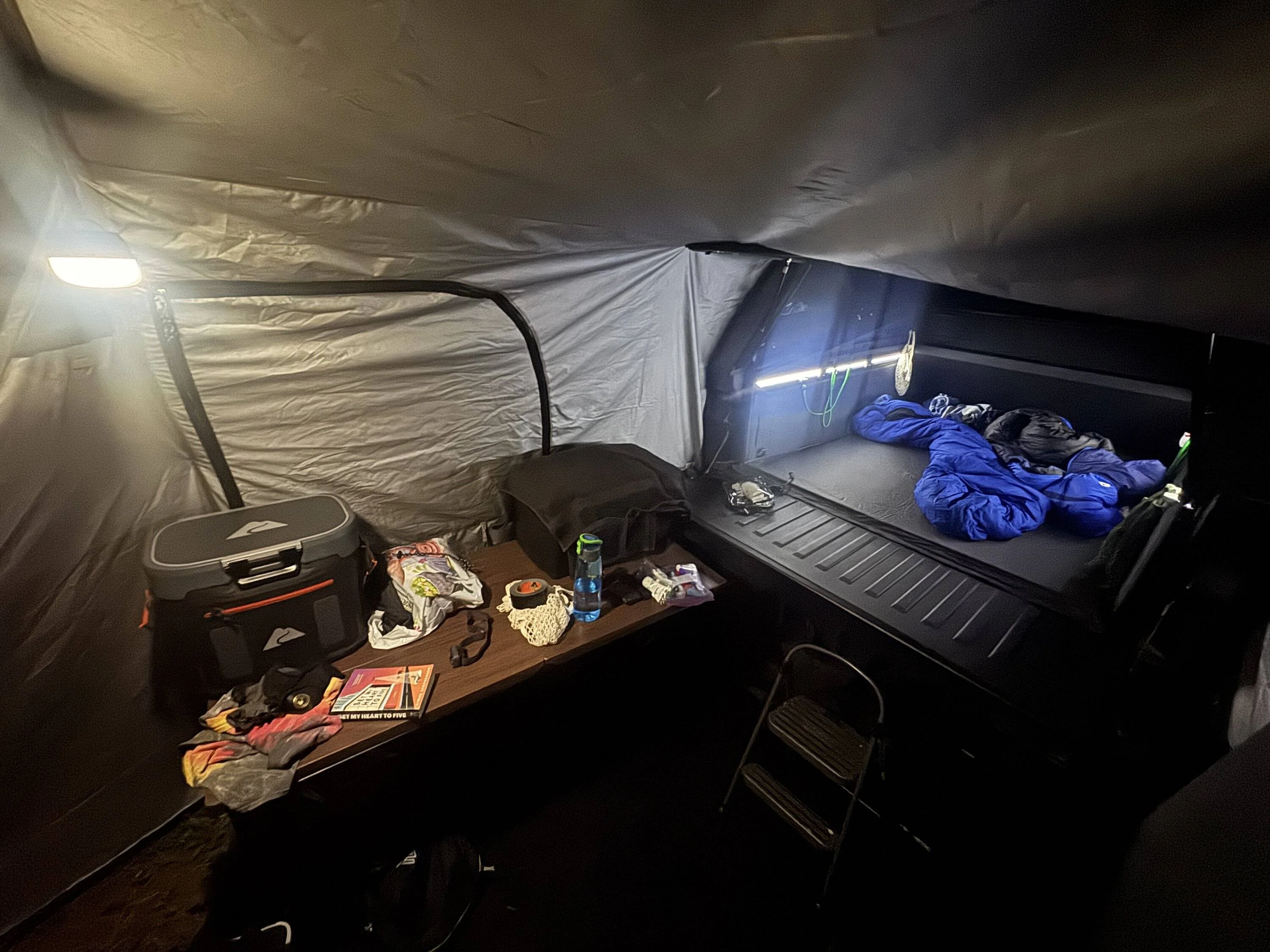 Tesla Cybertruck Review – CybertruckCo Bed Cap, and a brief camping/off-roading report IMG_4182