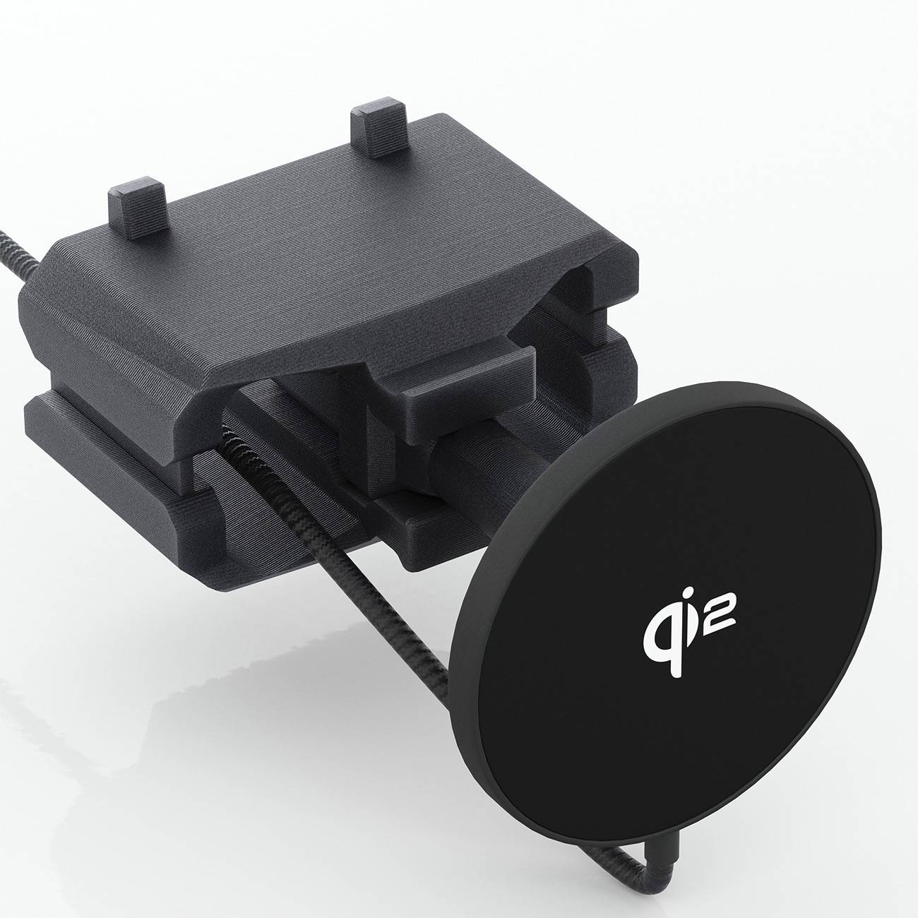 Tesla Cybertruck Dashboard MagSafe charger by TWRAPS 1-Magsafe qi2
